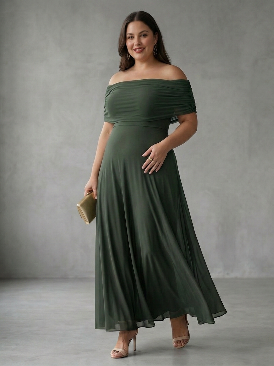 Casey | Off-Shoulder Maxi Dress