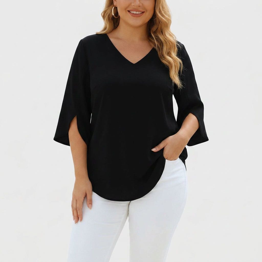 Nell | V-Neck Blouse