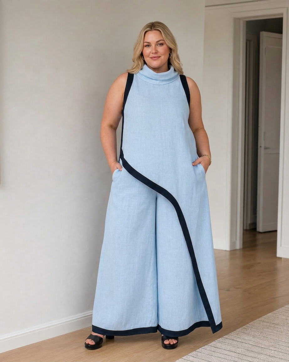 Shelby | Cowl Neck Two-Piece Set