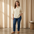 Desiree | Linen V-Neck Shirt