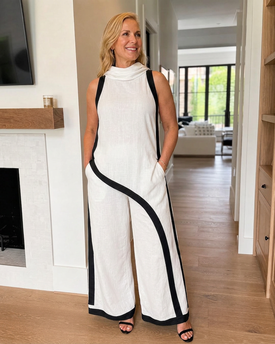 Shelby | Cowl Neck Two-Piece Set