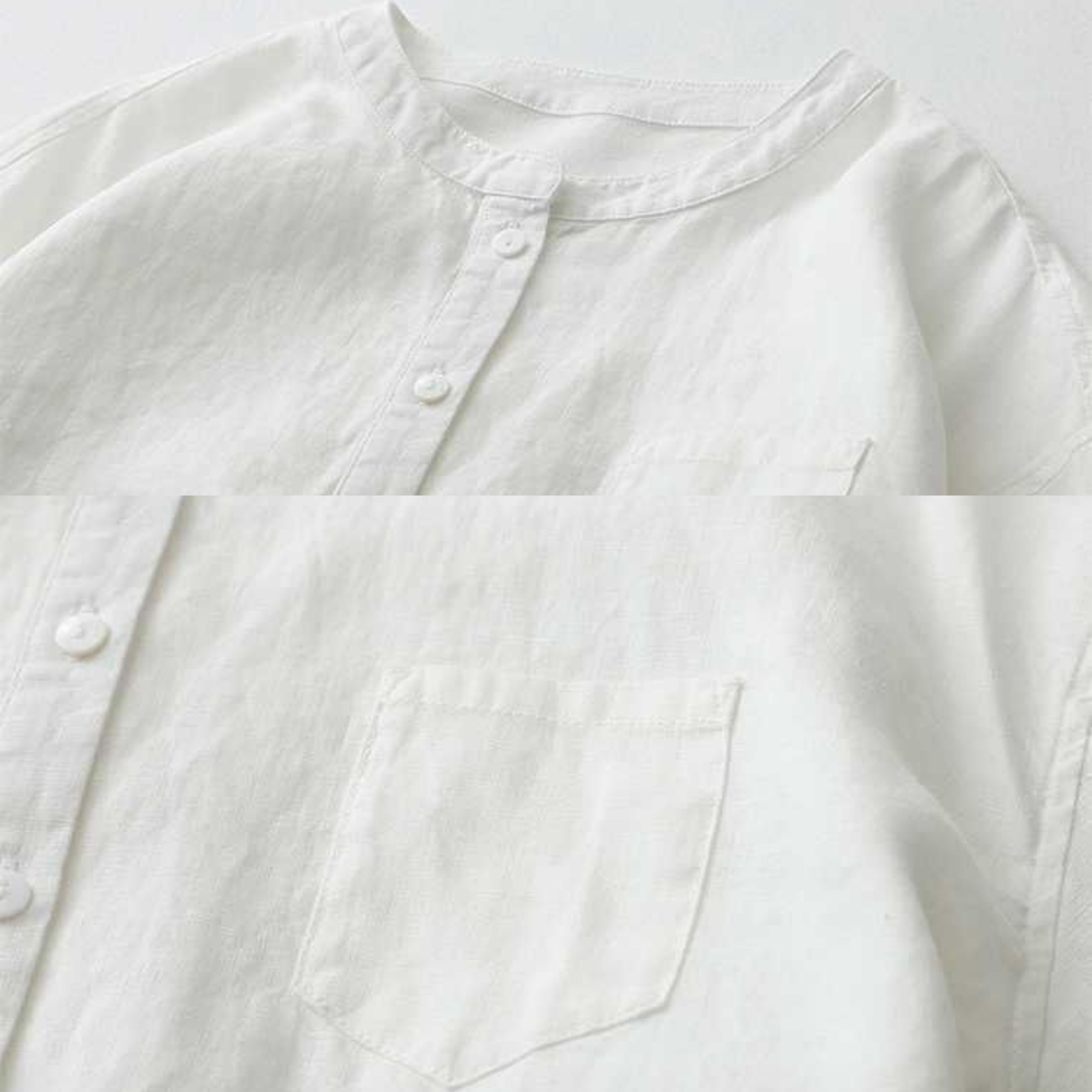 Mackenzie | Denim V-Neck Shirt