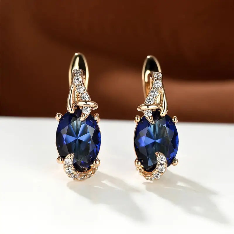Pamela | Drop Cubic Zirconia Earrings for Women