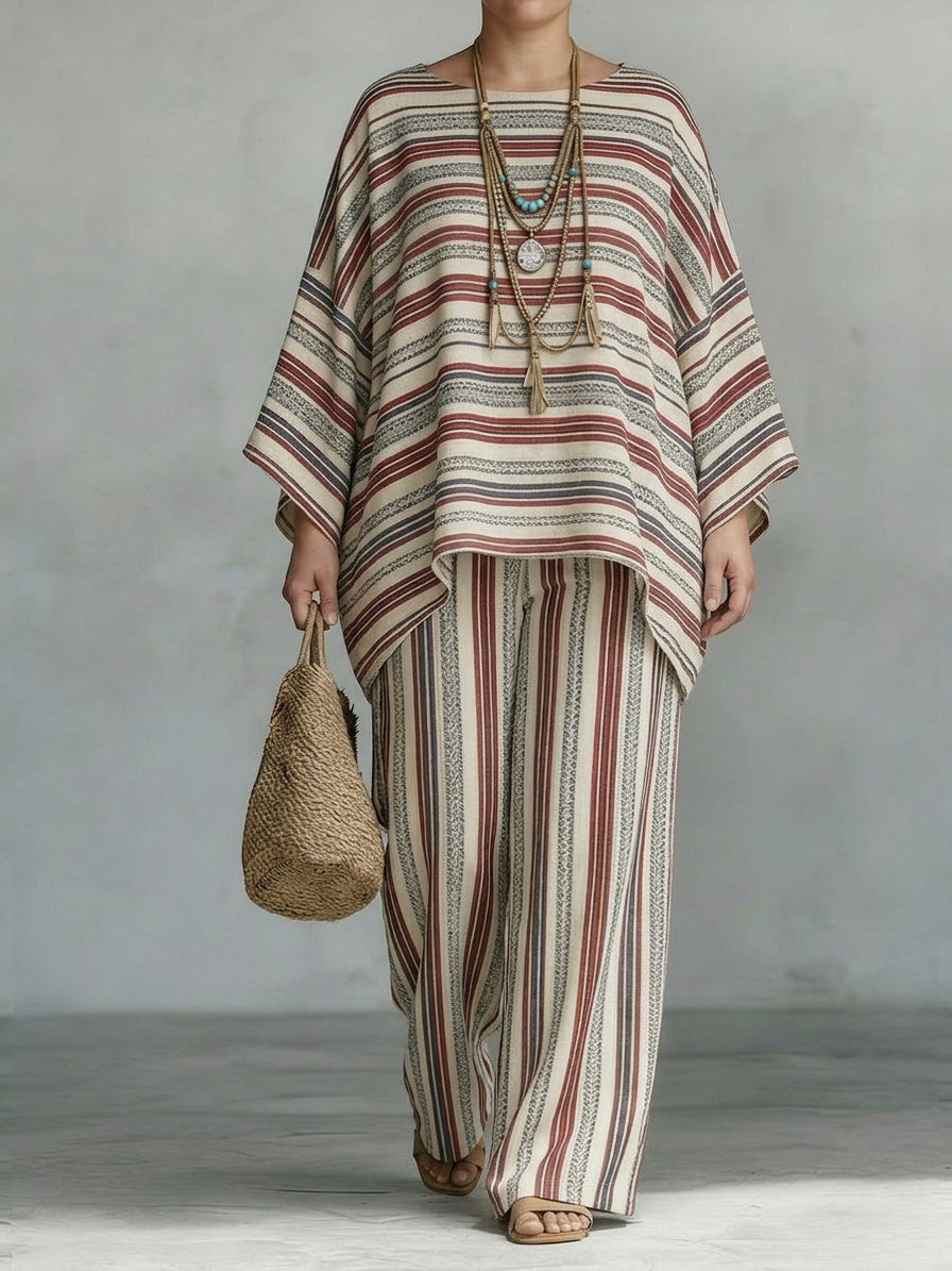 Gianna | Striped Two-Piece Set