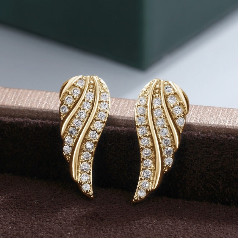 Amber | Stud Cubic Zirconia Earrings for Women