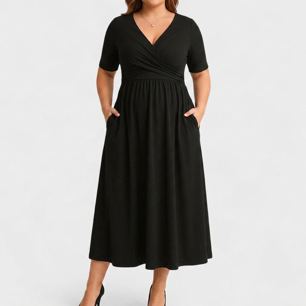 Alana | V-Neck Maxi Dress