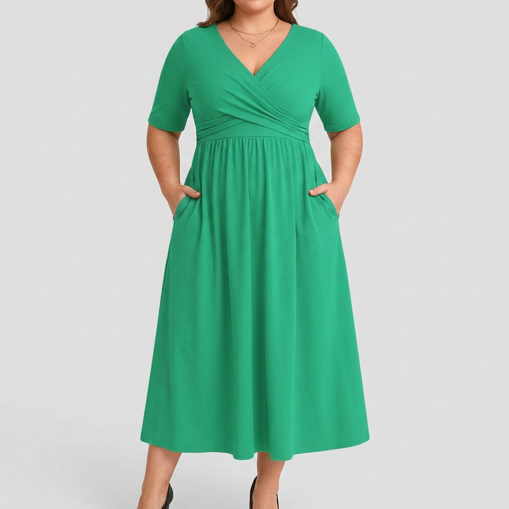 Alana | V-Neck Maxi Dress