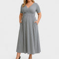 Alana | V-Neck Maxi Dress