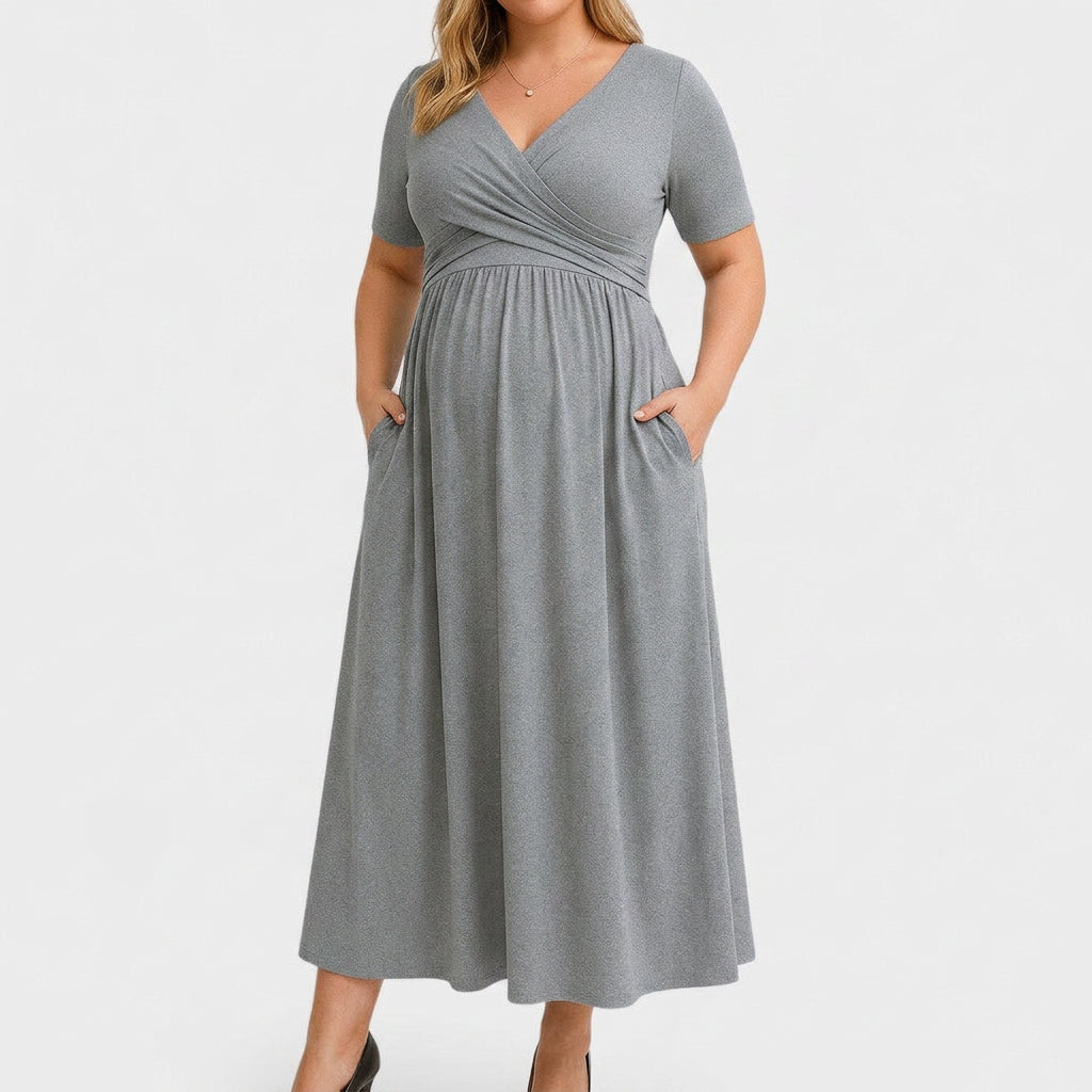 Alana | V-Neck Maxi Dress