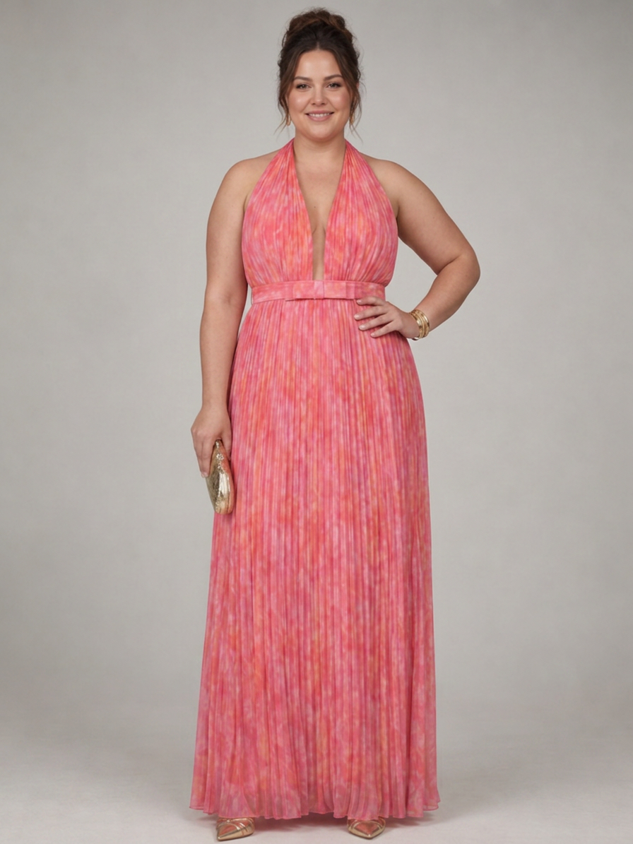 Martha | Halter Maxi Dress