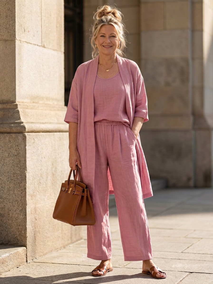 Riley | Sleeveless Three-Piece Set
