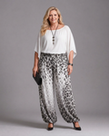 Courtney | Chiffon Animal Batwing Sleeve Two-Piece Set