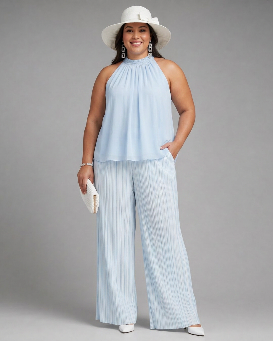 Corinne | Halter Two-Piece Set