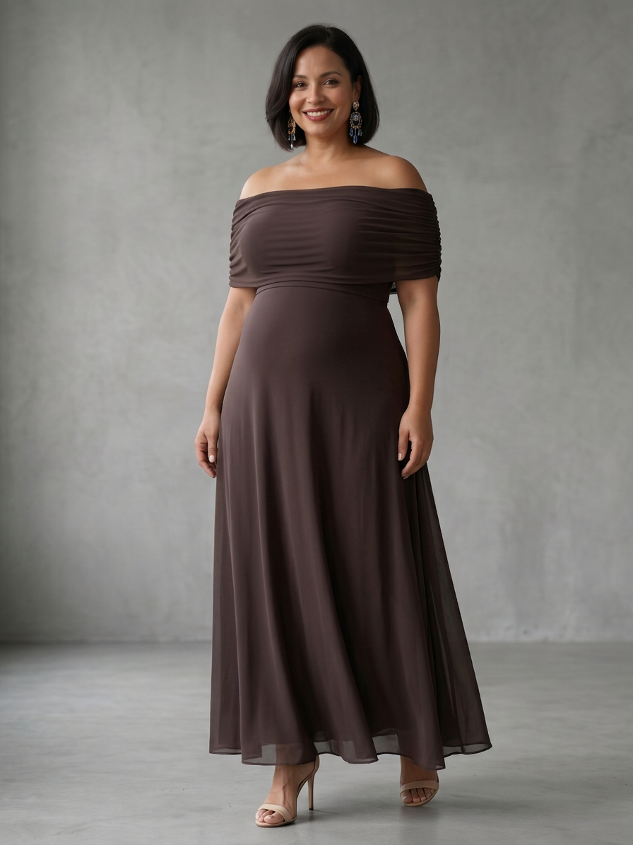 Casey | Off-Shoulder Maxi Dress