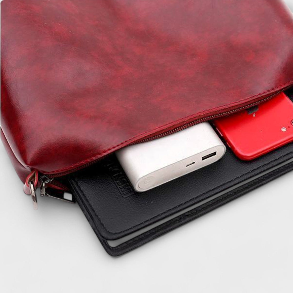 Laura | Four-Piece Vegan Leather Bag Set
