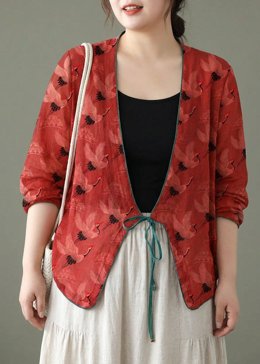 Teresa | Linen Embroidered Long Sleeve Shirt
