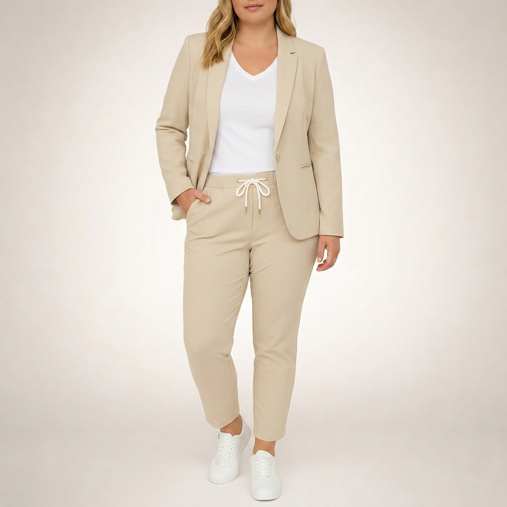Madelyn | Drawstring Two-Piece Trouser Suit