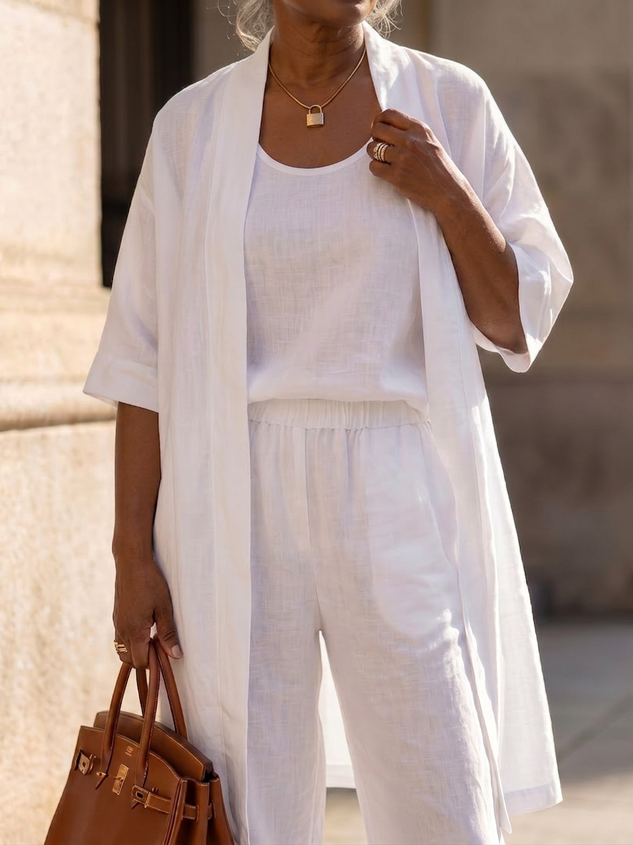 Riley | Sleeveless Three-Piece Set