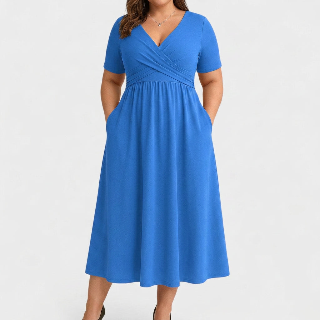 Alana | V-Neck Maxi Dress