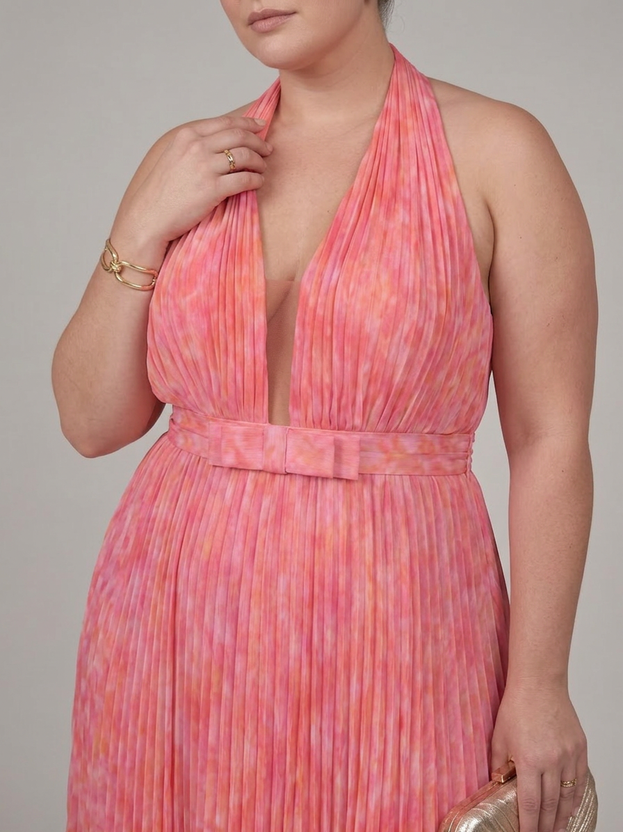 Martha | Halter Maxi Dress