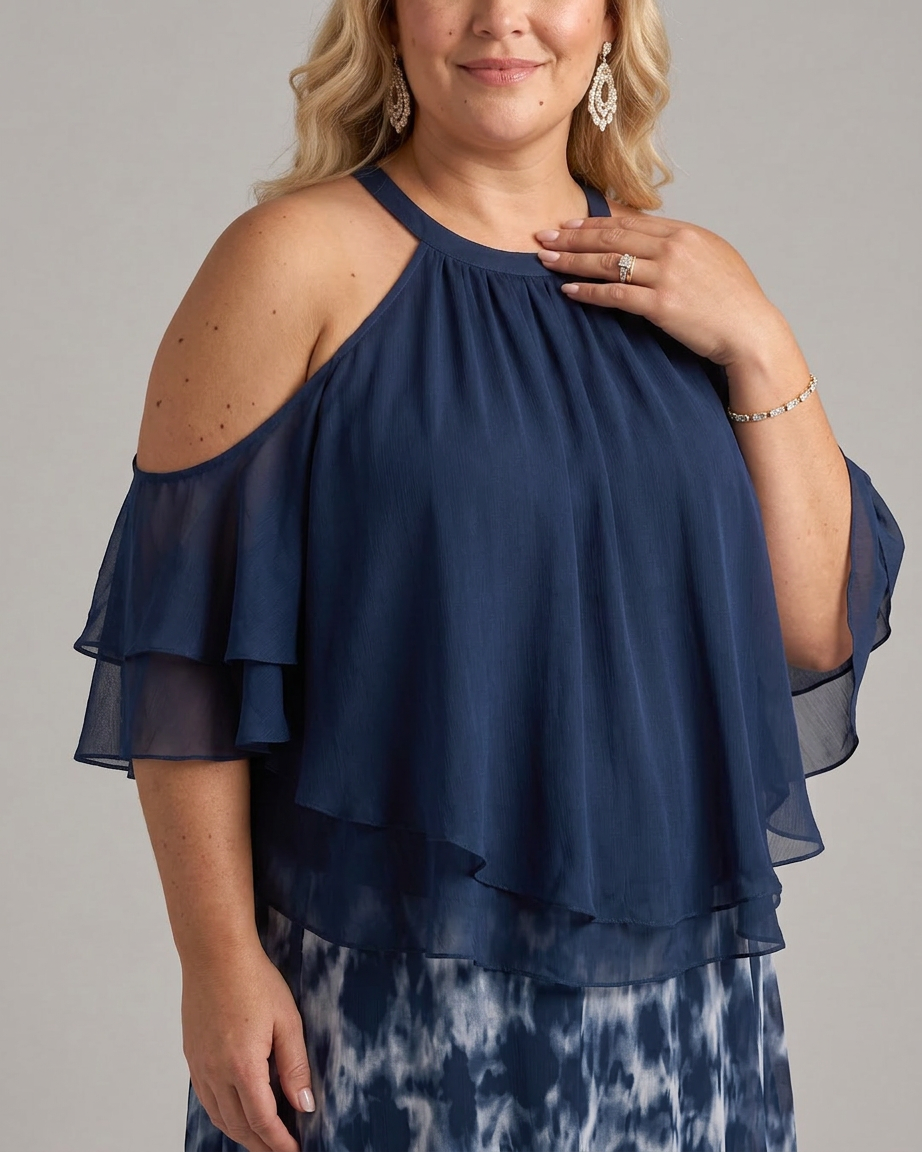 Reagan | Tie-Dye Halter Two-Piece Set