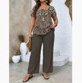 Lois | Animal Two-Piece Set