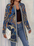 Priscilla | Damask Longline Kimono