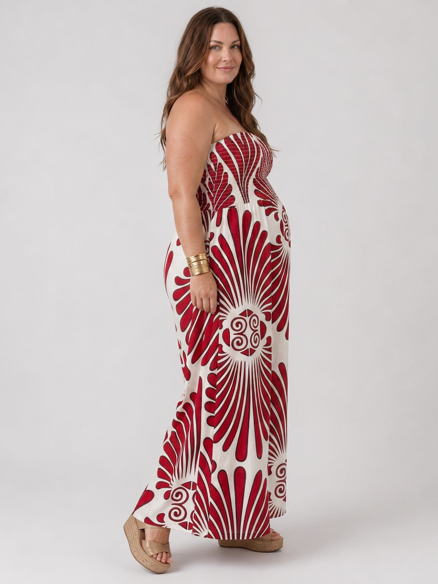 Isabel | Strapless Maxi Dress