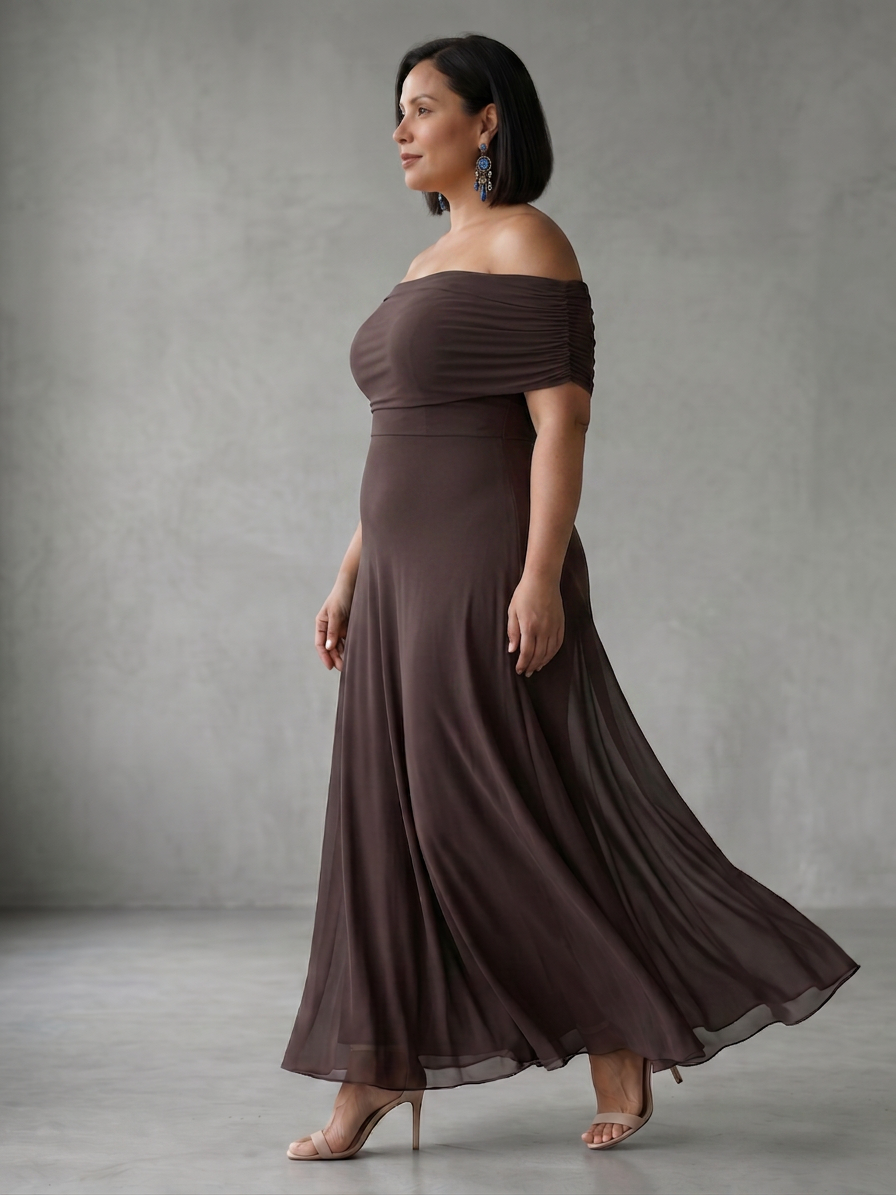 Casey | Off-Shoulder Maxi Dress