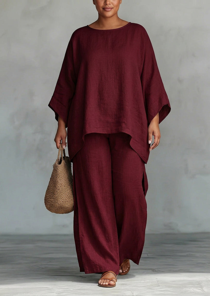 Rhonda | Wide-Leg Two-Piece Set