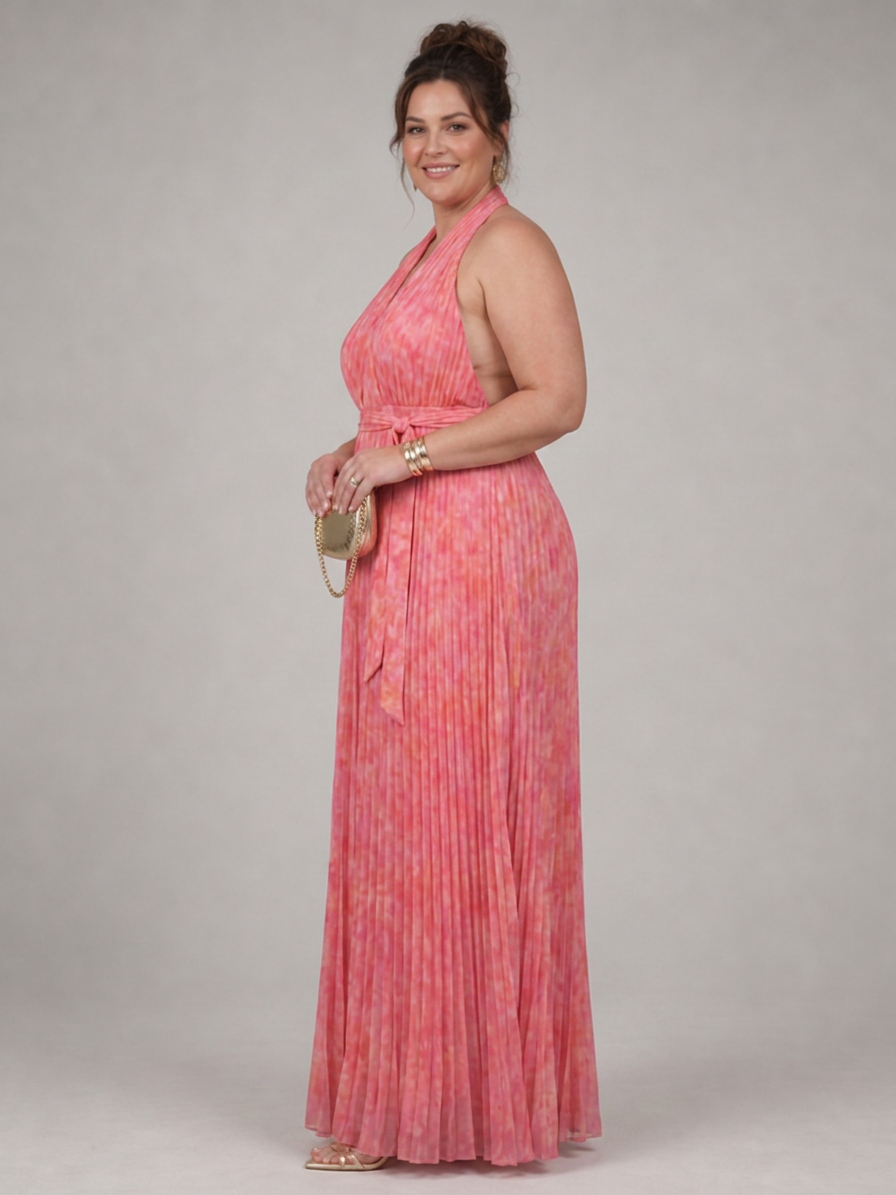 Martha | Halter Maxi Dress