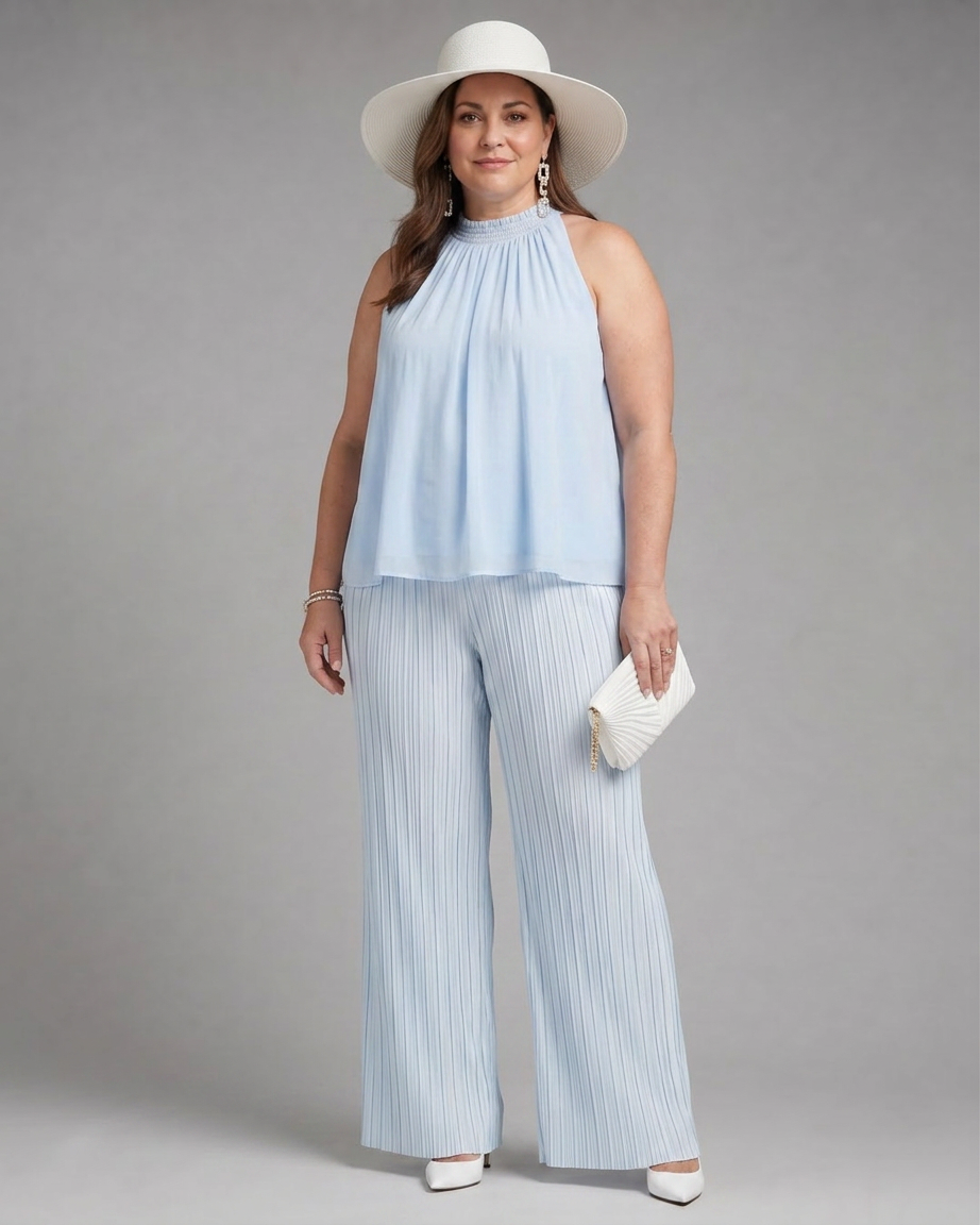 Corinne | Halter Two-Piece Set