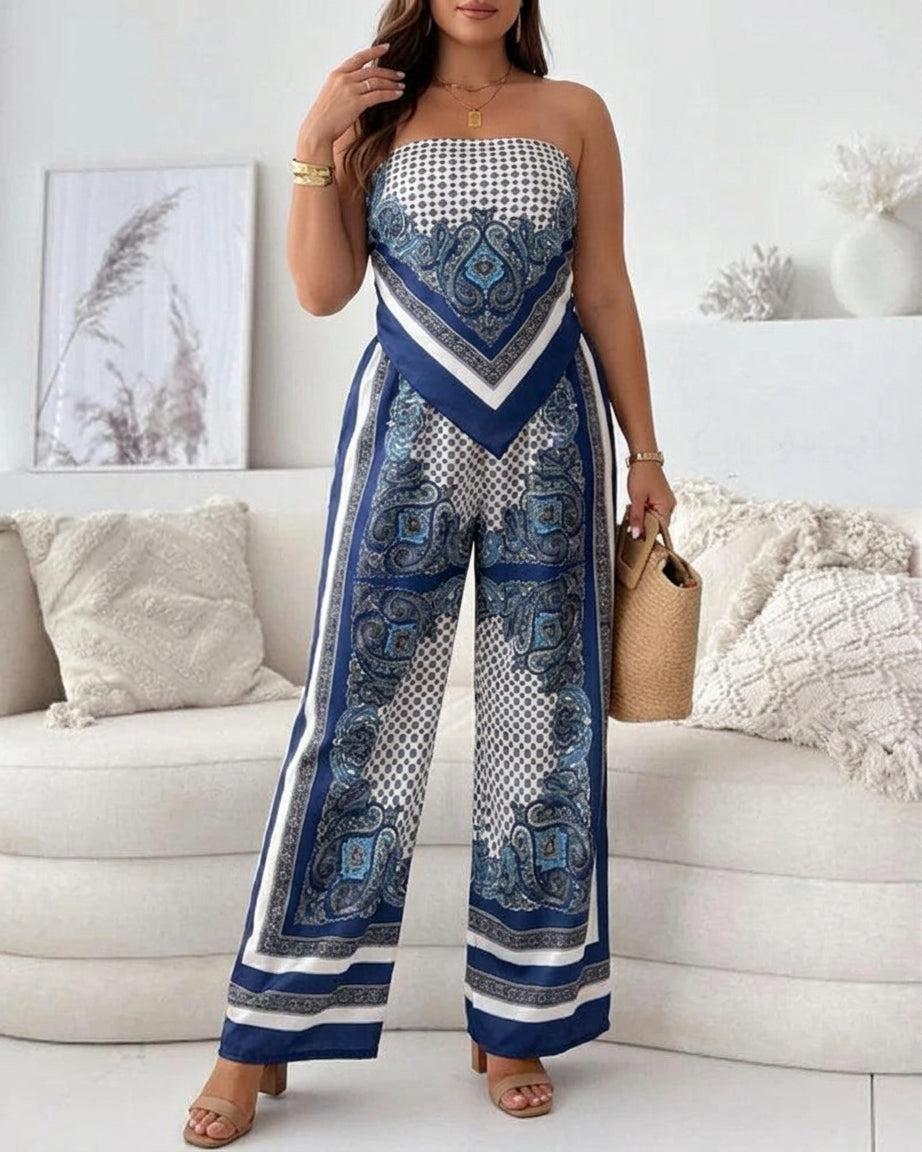 Millie | Strapless Two-Piece Set