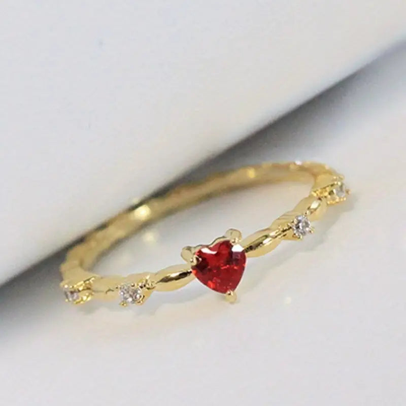 Rebecca | Band Cubic Zirconia Ring for Women