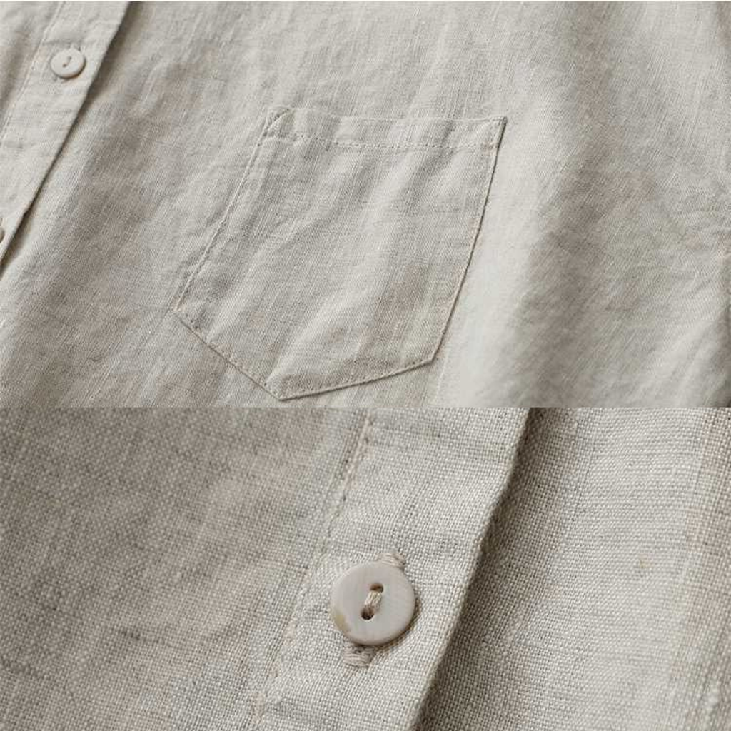 Mackenzie | Denim V-Neck Shirt