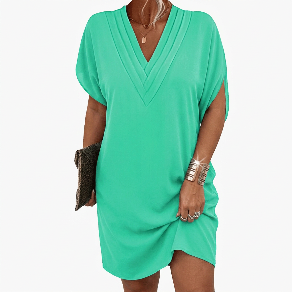 Sarah | Kaftan Mini Dress