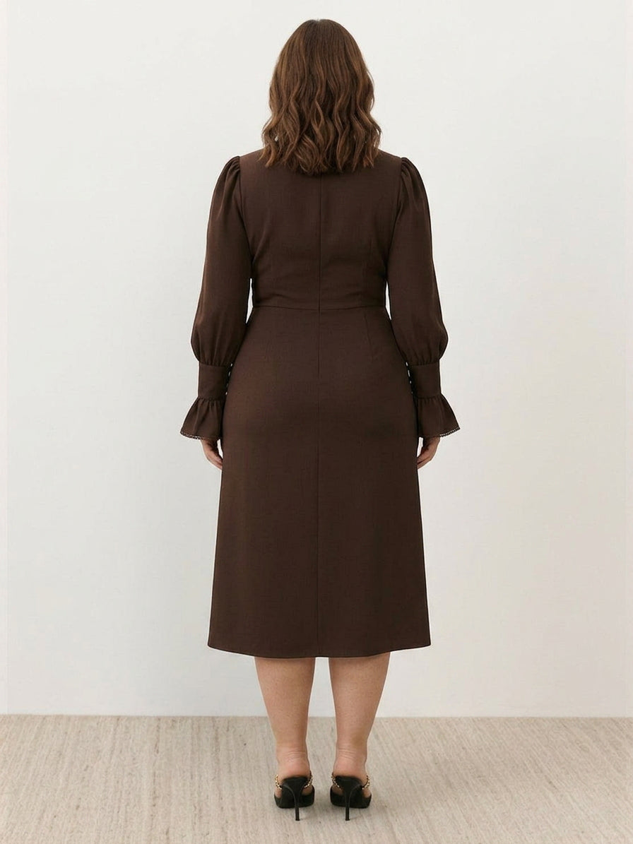 Dorothy | V-Neck Midi Dress