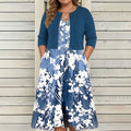 Madelyn | Floral Sleeveless Two-Piece Set