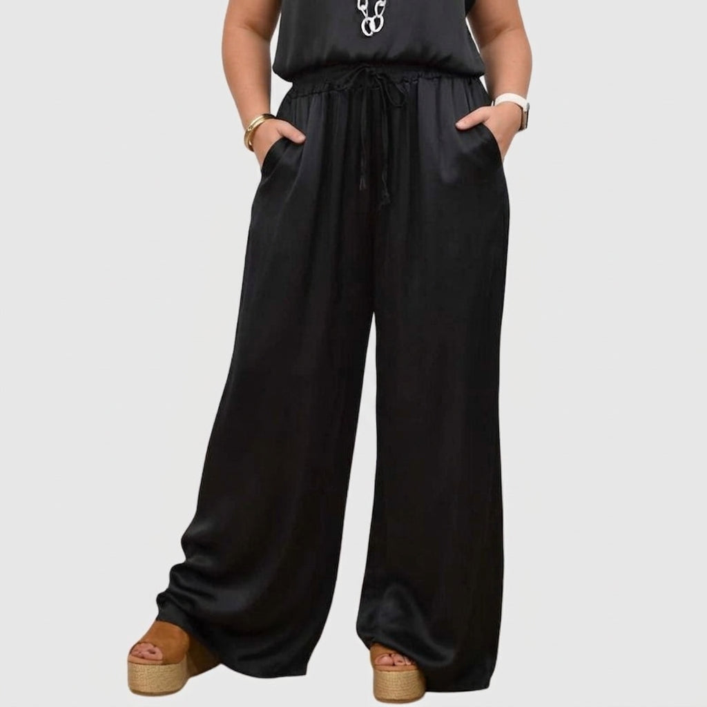 Janice | Satin Two-Piece Set