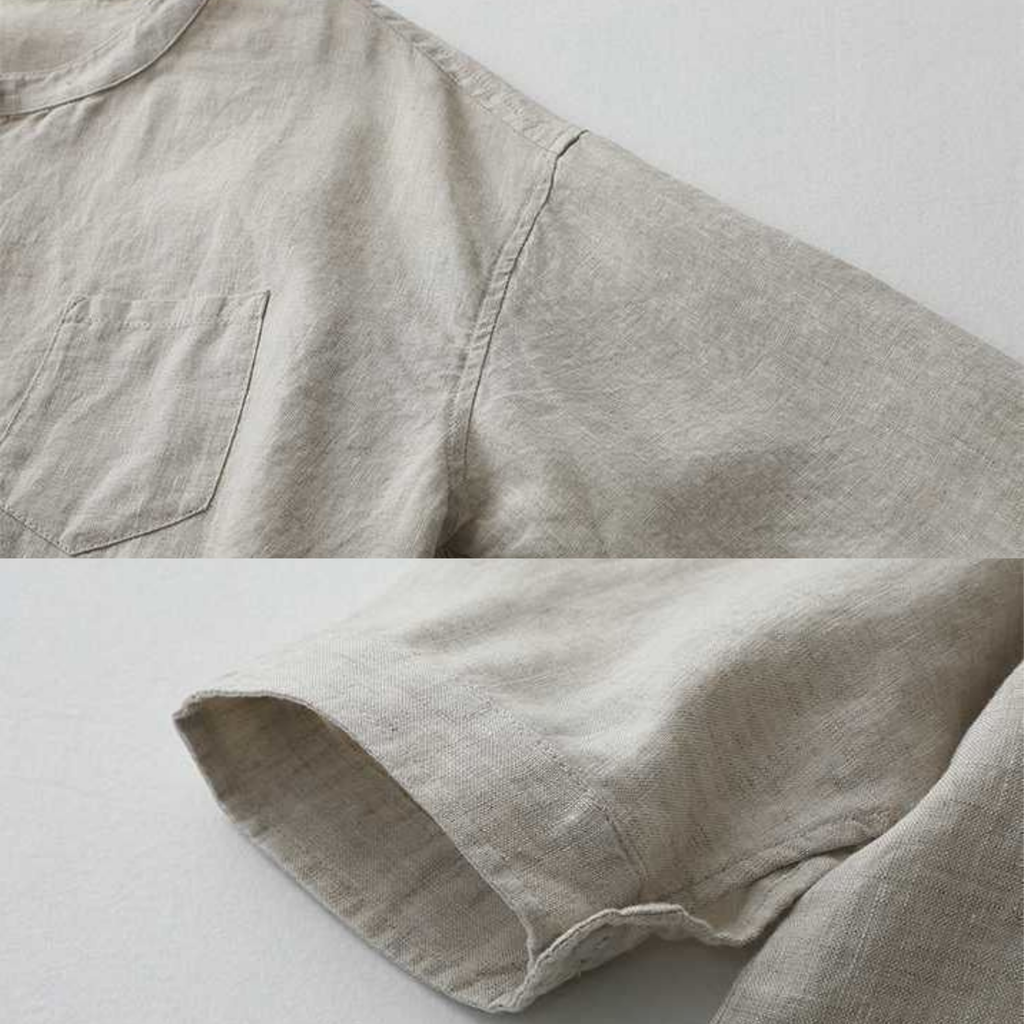 Mackenzie | Denim V-Neck Shirt