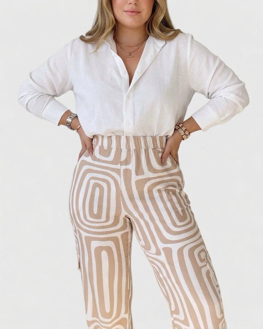 Kendra | Geometric Two-Piece Set