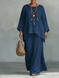 Natalia | Linen Two-Piece Set