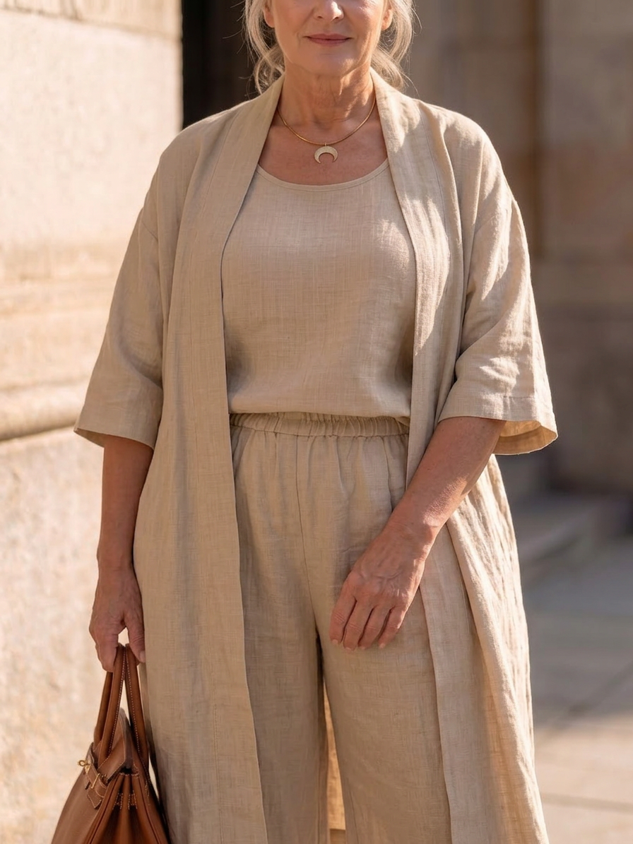 Riley | Sleeveless Three-Piece Set