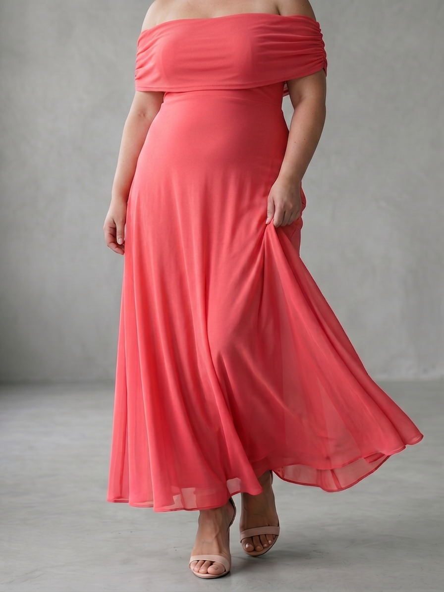 Casey | Off-Shoulder Maxi Dress