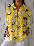 Ava | V-Neck Blouse