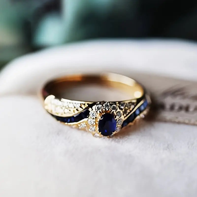 Cassandra | Band Cubic Zirconia Ring for Women