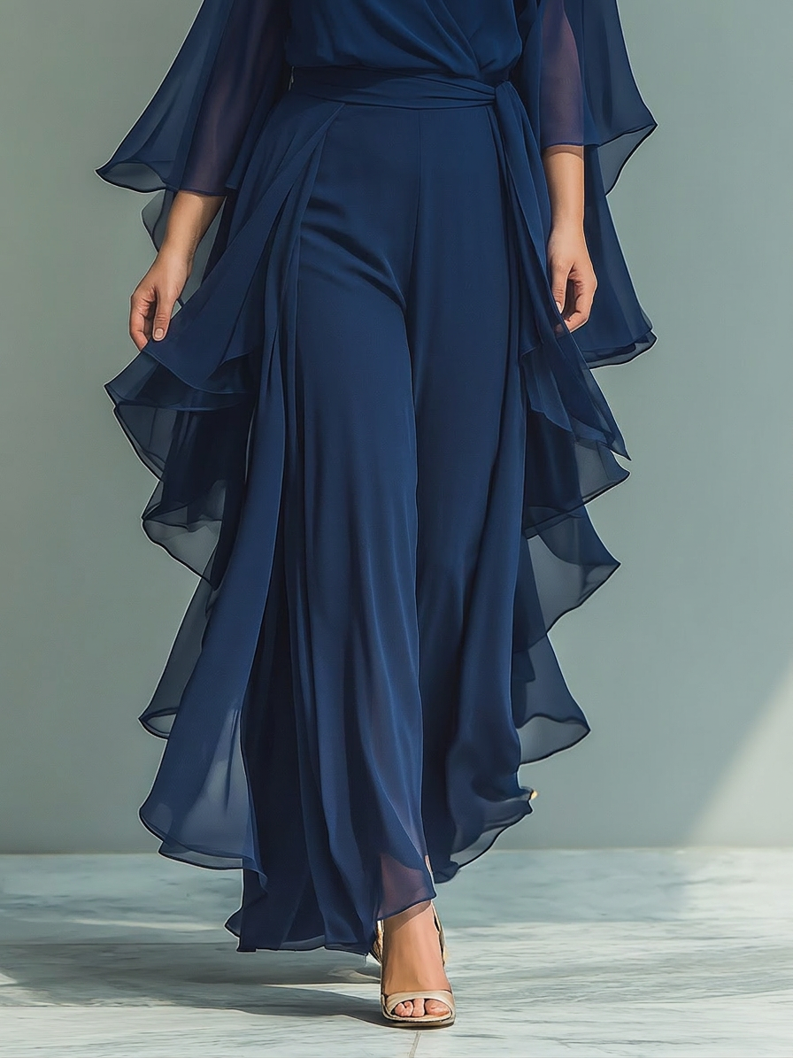 Kaitlyn | Chiffon Two-Piece Set