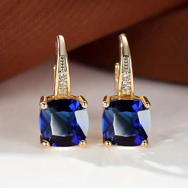 Gail | Drop Cubic Zirconia Earrings for Women