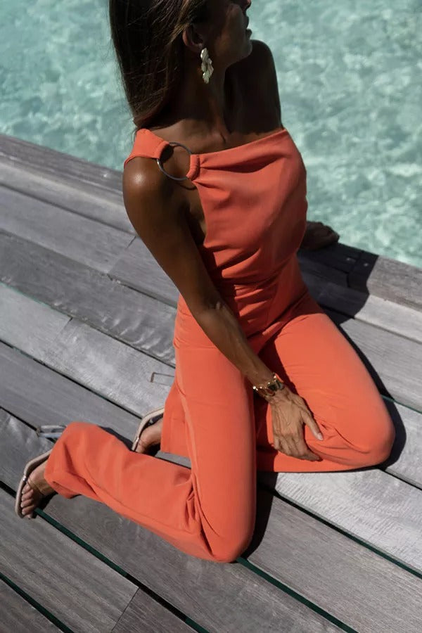 Bryn | One-Shoulder Jumpsuit