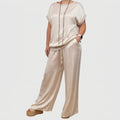 Janice | Satin Two-Piece Set
